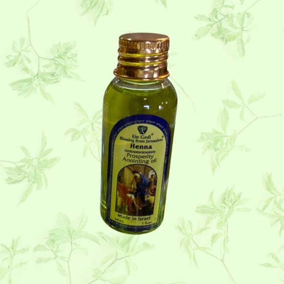 Henna Prosperity Anointing Oil 1.4oz - Made In Israel - Picture 1 of 3